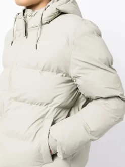 Herren Rains Gefütterter Kapuzenmantel -Modekollektions geschäft 19225757 42528433 1000