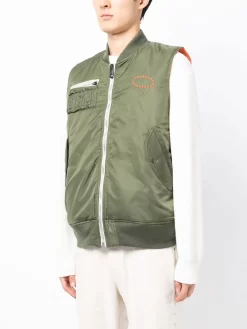 Herren AFB Peace MA-1 Weste -Modekollektions geschäft 19232067 42360669 1000