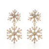 Damen Rosantica Ohrringe Mit Schneeflocken