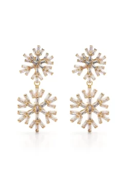 Damen Rosantica Ohrringe Mit Schneeflocken