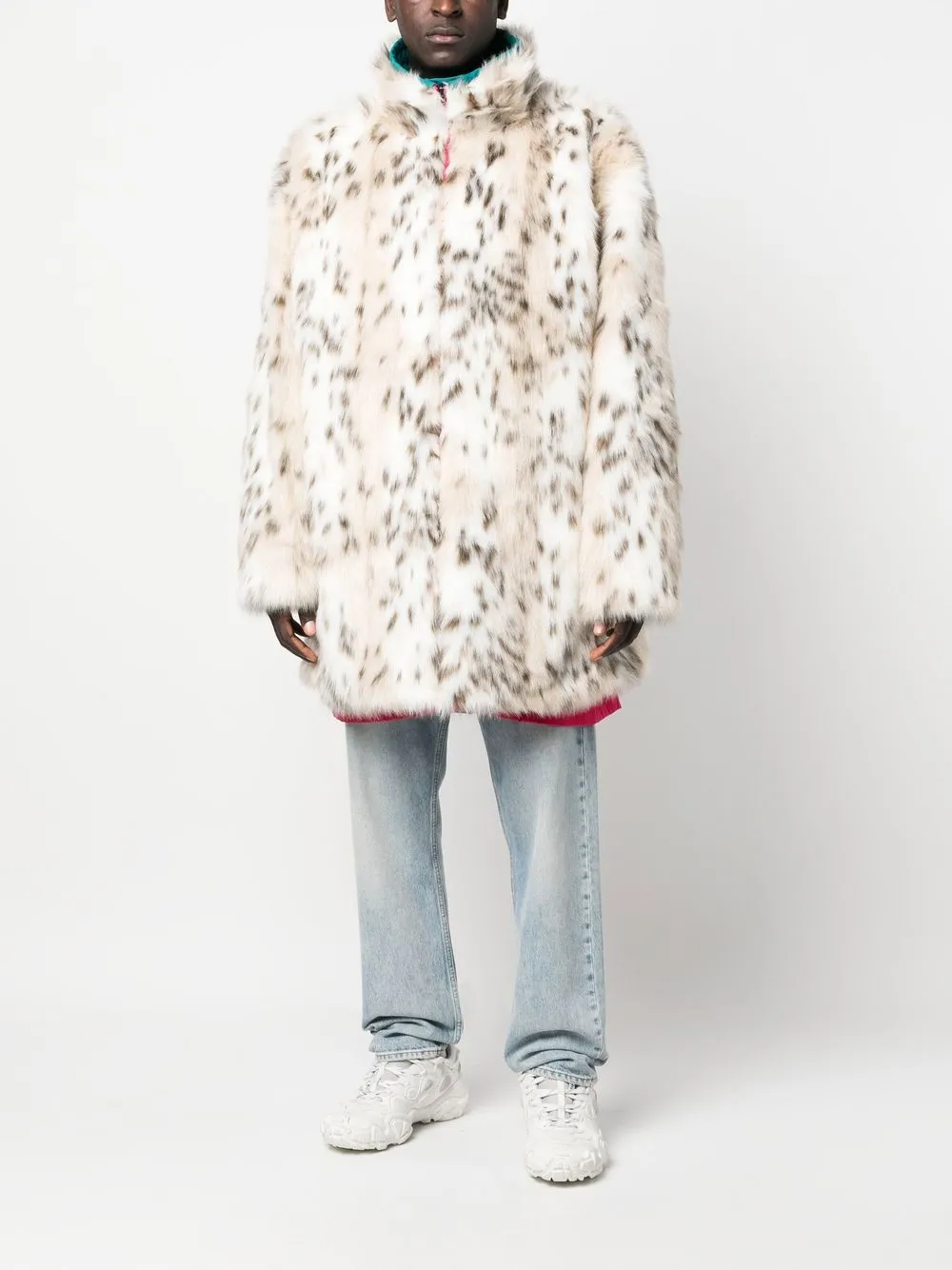 Herren Martine Rose Wendbarer Mantel In Colour-Block-Optik 6 Herren Martine Rose Wendbarer Mantel In Colour-Block-Optik – Bild 6