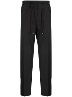 Herren Lardini Hose Mit Kordelzug