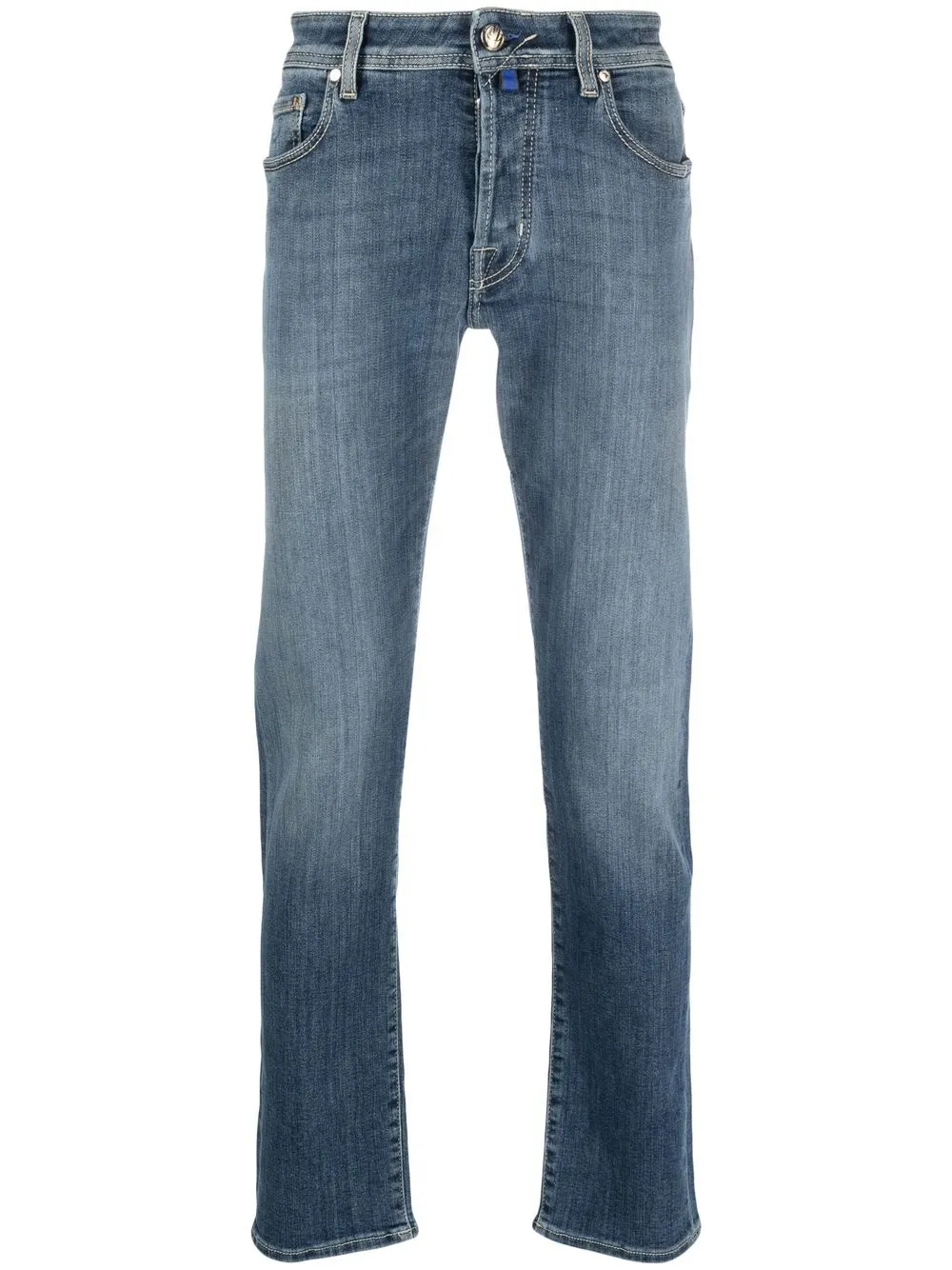 JACOB COHEN Herren Jacob Cohën Slim-Fit-Jeans Mit Logo-Patch 1 JACOB COHEN Herren Jacob Cohën Slim-Fit-Jeans Mit Logo-Patch