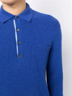 Herren N.Peal Poloshirt Aus Kaschmir -Modekollektions geschäft 19314675 43658275 1000