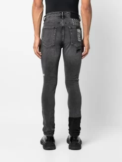 Herren Ksubi Van Winkle Copy Paste Trashed Skinny-Jeans -Modekollektions geschäft 19323411 42637502 1000