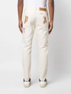 Herren Palm Angels Jeans Mit Patch-Detail 8 Herren Palm Angels Jeans Mit Patch-Detail -Modekollektions geschäft 19341920 45080375 1000