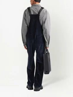 Herren Prada Latzhose Aus Cord -Modekollektions geschäft 19349663 43202679 1000