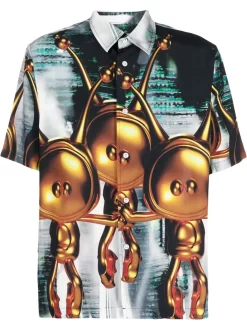 Herren Perks And Mini Hemd Mit The Marpies-Print