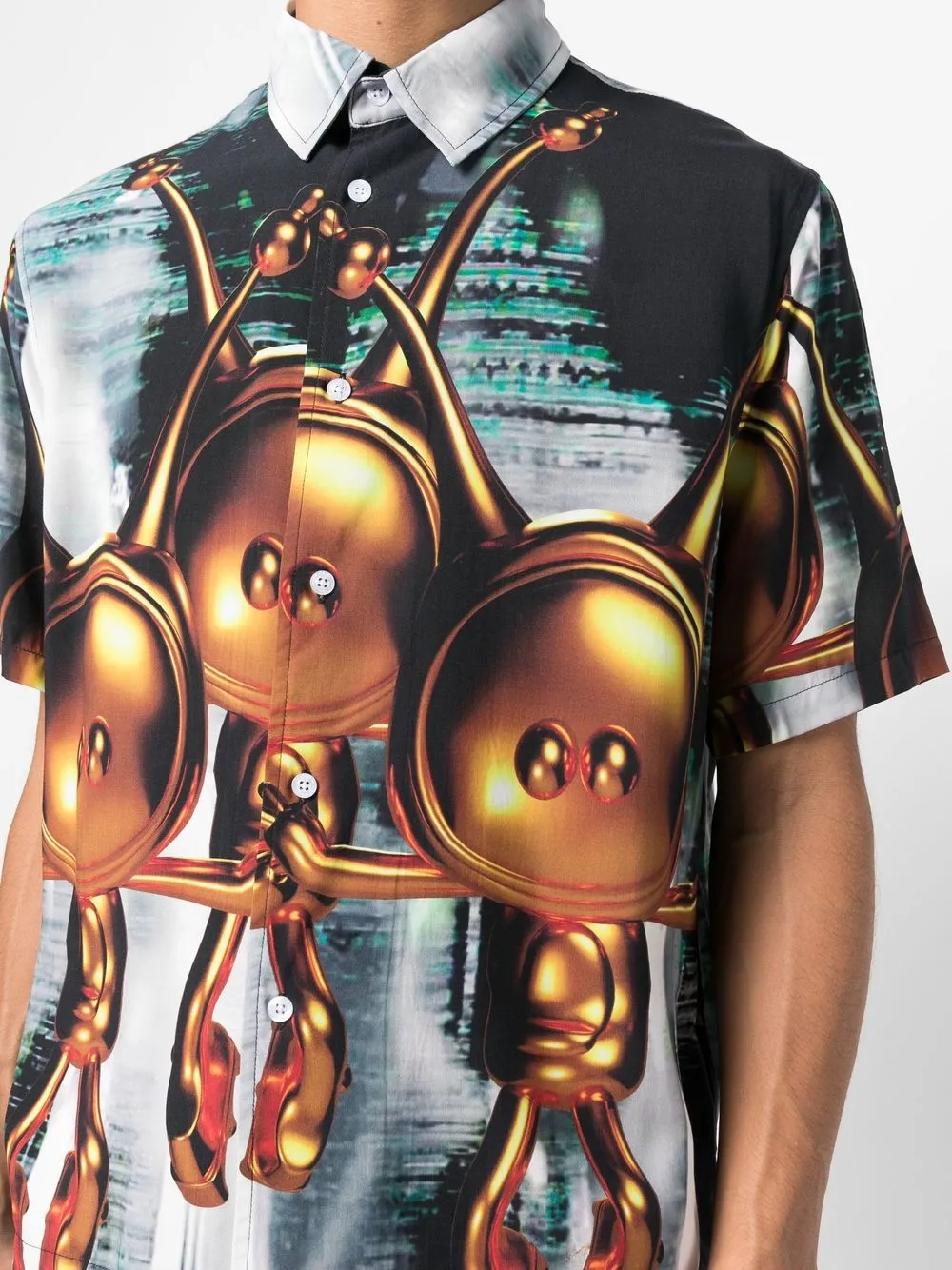 Herren Perks And Mini Hemd Mit The Marpies-Print 5 Herren Perks And Mini Hemd Mit The Marpies-Print – Bild 5