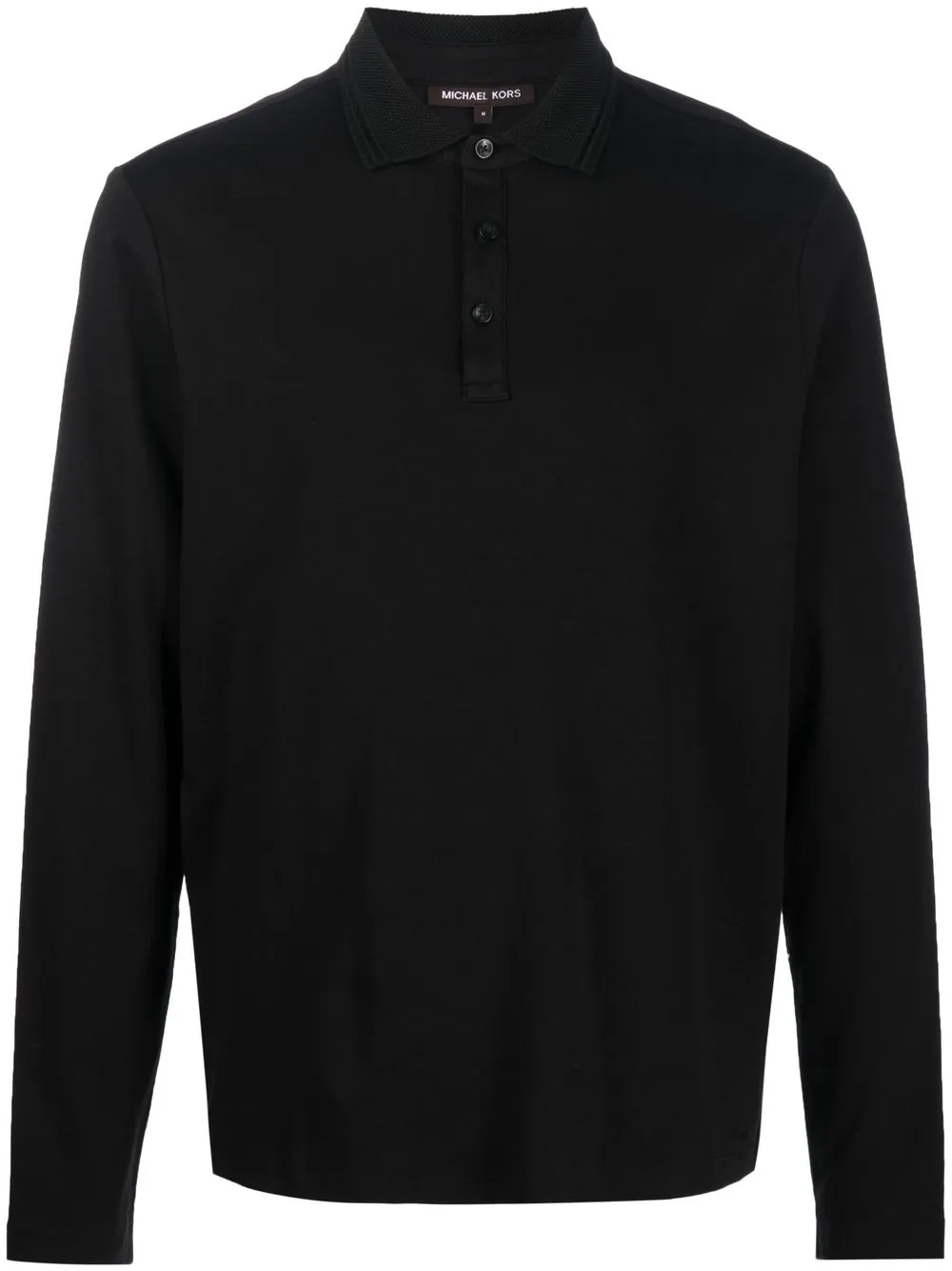 Herren Michael Kors Langärmeliges Poloshirt 1 Herren Michael Kors Langärmeliges Poloshirt