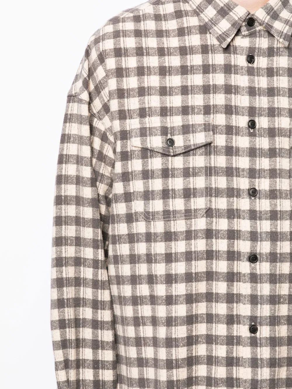 Herren Visvim Kariertes Hemd 5 Herren Visvim Kariertes Hemd – Bild 5