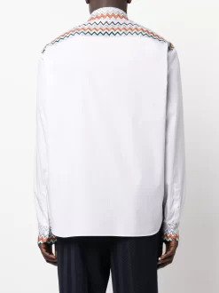 Herren Missoni Hemd Mit Zickzackmuster -Modekollektions geschäft 19417519 50347474 1000