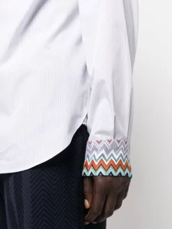 Herren Missoni Hemd Mit Zickzackmuster -Modekollektions geschäft 19417519 50347477 1000