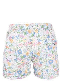 Herren Fedeli Badehose Mit Blumen-Print -Modekollektions geschäft 19431716 43291249 1000