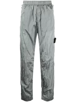 Herren Stone Island Jogginghose Mit Knitteroptik