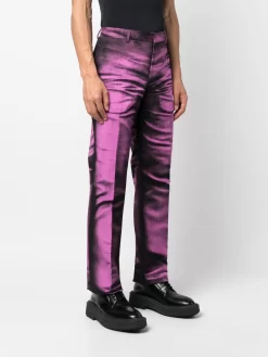 Herren Moschino Hose Mit Shadows-Print -Modekollektions geschäft 19453840 44932644 1000