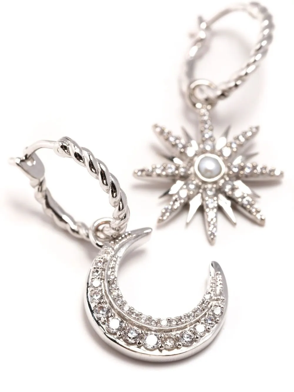 Damen Missoma X Harris Reed Moonlight Creolen 2 Damen Missoma X Harris Reed Moonlight Creolen – Bild 2