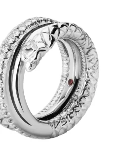 Damen TANE México 1942 Snake Sterlingsilberring -Modekollektions geschäft 19479434 43369516 1000