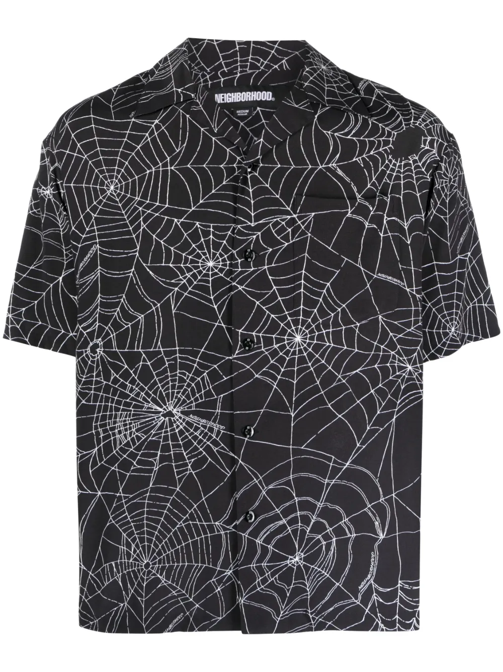 Herren Neighborhood Hemd Mit Grafischem Print 1 Herren Neighborhood Hemd Mit Grafischem Print