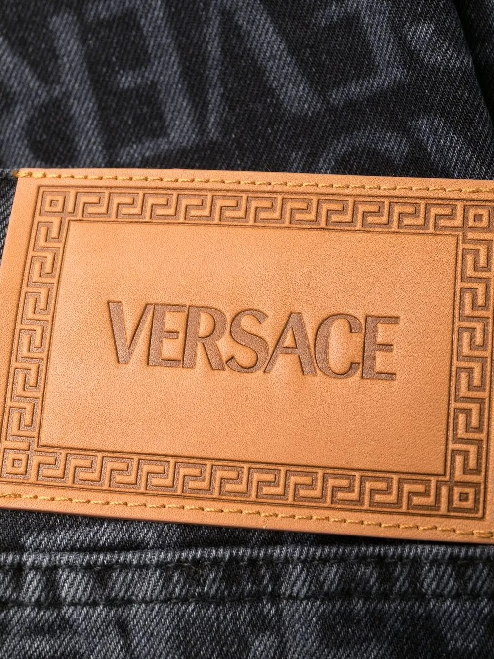 Herren Versace Straight-Leg-Jeans Mit Logo-Print 7 Herren Versace Straight-Leg-Jeans Mit Logo-Print – Bild 7