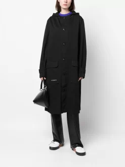 Herren Société Anonyme Einreihiger Kapuzenmantel 8 Herren Société Anonyme Einreihiger Kapuzenmantel -Modekollektions geschäft 19514111 43721635 1000