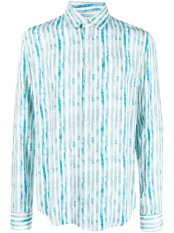 Herren Patrizia Pepe Gestreiftes Hemd