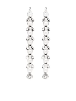 Damen Rabanne Hängeohrringe Mit Kristallen