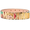 Damen Moschino Gürtel Mit Abstraktem Print