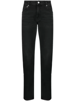 Herren Calvin Klein Jeans Halbhohe Slim-Fit-Jeans