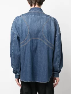 Herren Alexander McQueen Geknöpftes Jeanshemd 8 Herren Alexander McQueen Geknöpftes Jeanshemd -Modekollektions geschäft 19579702 43784677 1000