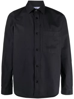 Herren Stone Island Langärmeliges Hemd