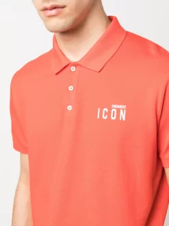 Herren Dsquared2 Poloshirt Mit Logo-Print -Modekollektions geschäft 19588724 44973295 1000