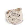 Damen Martine Ali Ring Mit Gravierter Blume