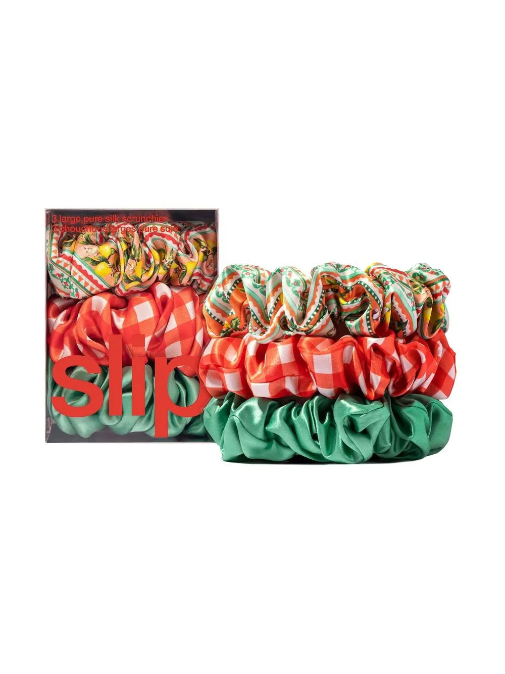 Beauty Slip Three-pack Positano Large Scrunchies 2 Beauty Slip Three-pack Positano Large Scrunchies – Bild 2