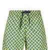 Herren Drumohr Badeshorts Mit Grafischem Print