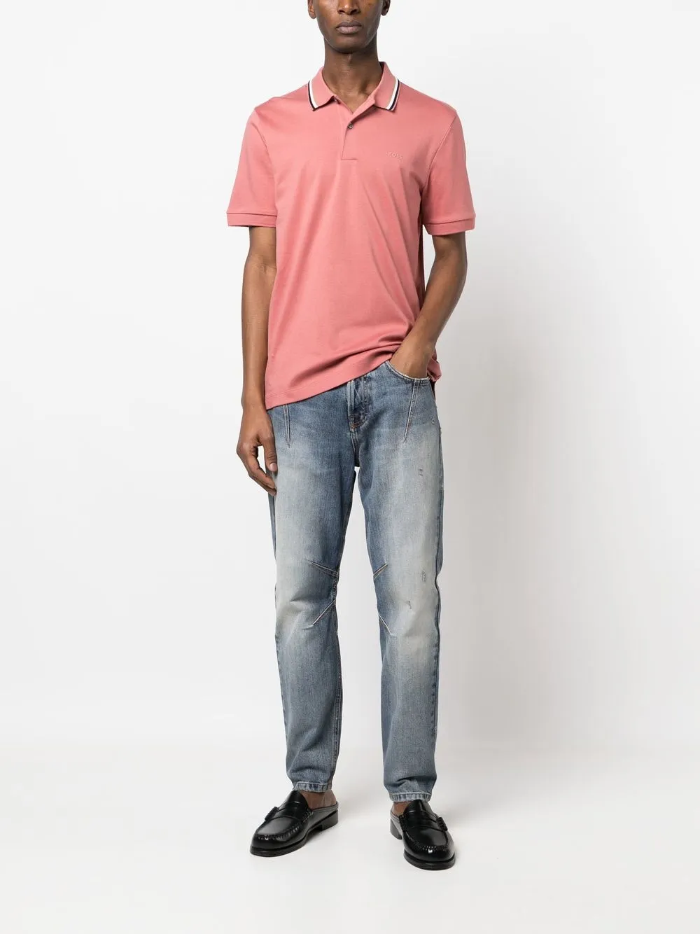 Herren BOSS Klassisches Poloshirt 2 Herren BOSS Klassisches Poloshirt – Bild 2