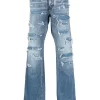 Herren Dsquared2 Distressed Straight-leg Jeans