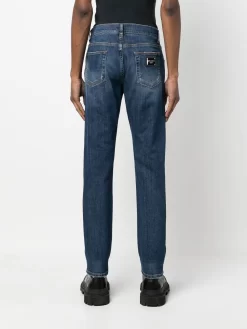 Herren Dolce & Gabbana Gerade Jeans Im Distressed-Look -Modekollektions geschäft 19680636 44035276 1000