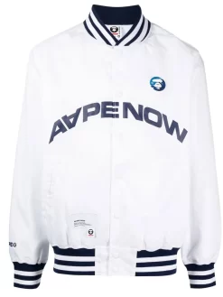 Herren AAPE BY *A BATHING APE® Bomberjacke Mit Patch-Detail