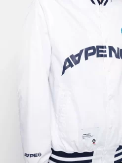 Herren AAPE BY *A BATHING APE® Bomberjacke Mit Patch-Detail -Modekollektions geschäft 19684250 44179117 1000