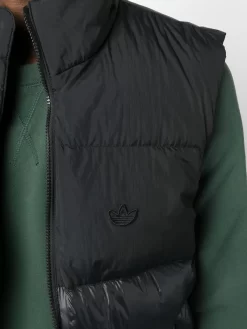 Herren Adidas Gefütterte Trefoil Weste -Modekollektions geschäft 19686626 44039477 1000