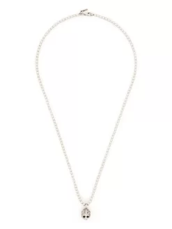 Damen Emanuele Bicocchi Perlenkette Mit Totenkopfanhänger 5 Damen Emanuele Bicocchi Perlenkette Mit Totenkopfanhänger -Modekollektions geschäft 19694277 44160983 1000