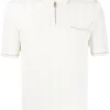 Herren Eleventy Gestricktes Poloshirt