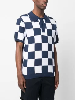 Herren ARTE Geometrisch Gemustertes Poloshirt -Modekollektions geschäft 19697049 44887416 1000