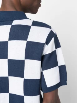 Herren ARTE Geometrisch Gemustertes Poloshirt -Modekollektions geschäft 19697049 44889070 1000