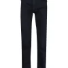 Herren BOSS Schmale Jeans Mit Logo-Prägung