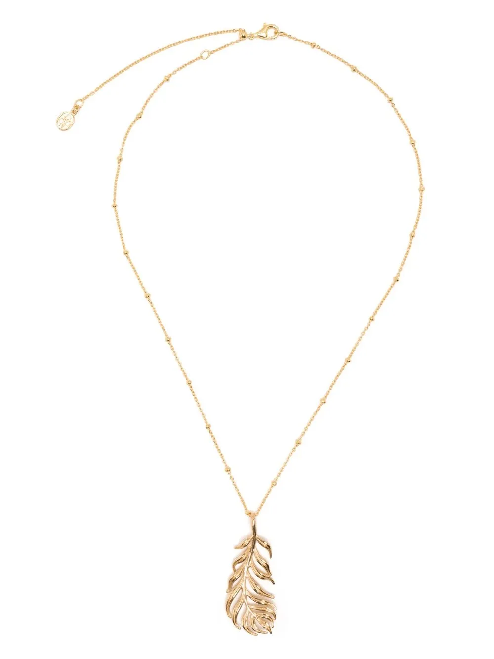 Damen DOWER AND HALL Halskette Mit Federanhänger 2 Damen DOWER AND HALL Halskette Mit Federanhänger – Bild 2