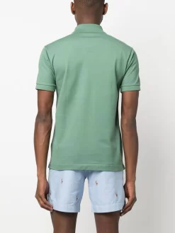 Herren Lacoste Poloshirt Mit Logo-Stickerei -Modekollektions geschäft 19731550 44171301 1000