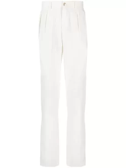 Herren Canali Chino Mit Bundfalten