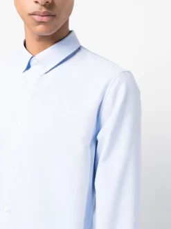 Herren A.P.C. Button-down-Hemd Mit Logo -Modekollektions geschäft 19741823 45236369 1000